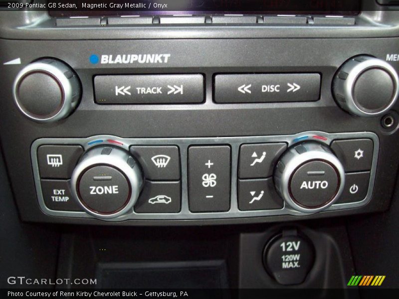 Magnetic Gray Metallic / Onyx 2009 Pontiac G8 Sedan