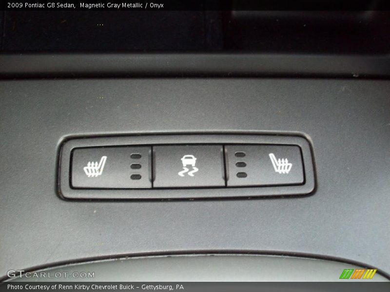 Magnetic Gray Metallic / Onyx 2009 Pontiac G8 Sedan