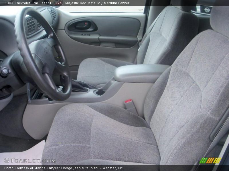 Majestic Red Metallic / Medium Pewter 2004 Chevrolet TrailBlazer LT 4x4