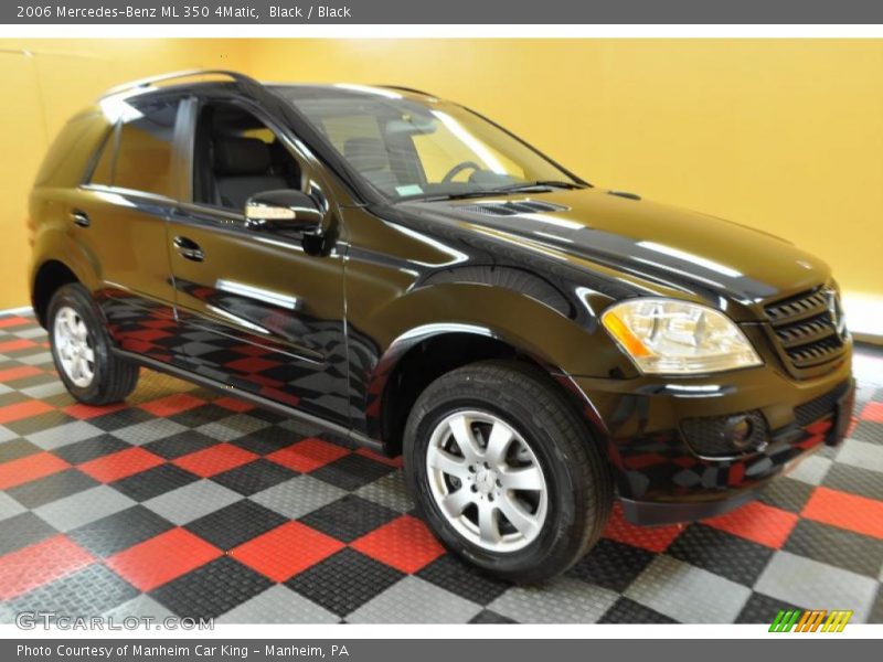 Black / Black 2006 Mercedes-Benz ML 350 4Matic
