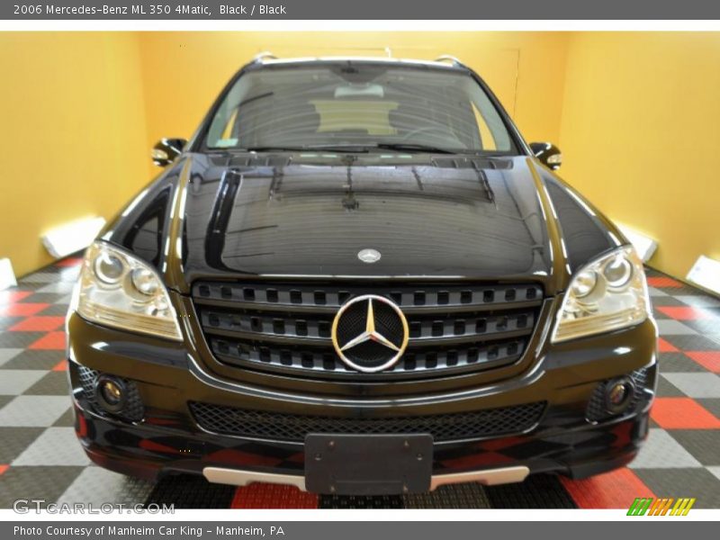Black / Black 2006 Mercedes-Benz ML 350 4Matic