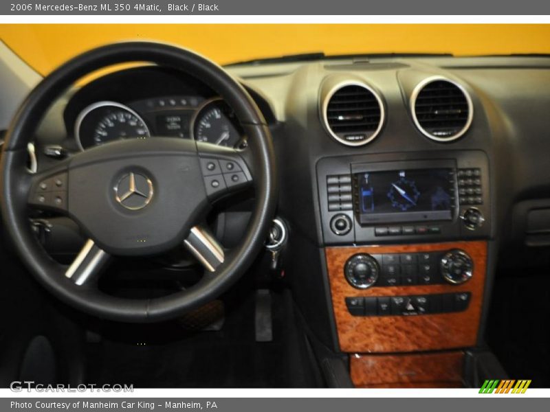 Black / Black 2006 Mercedes-Benz ML 350 4Matic