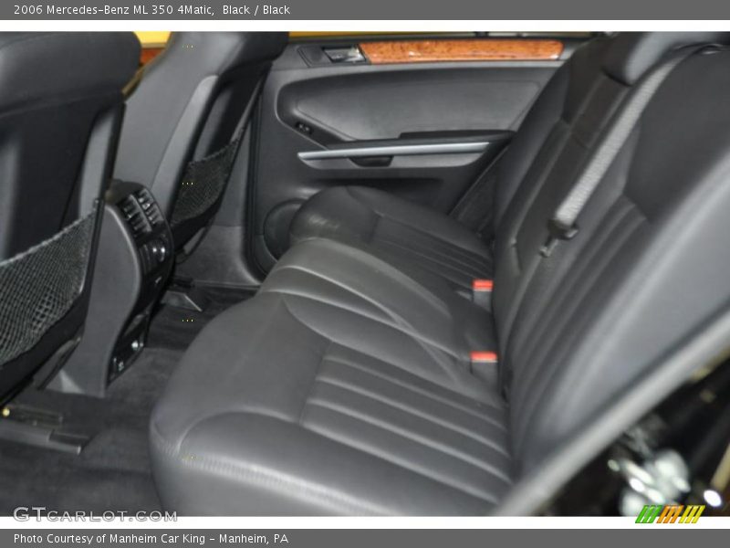 Black / Black 2006 Mercedes-Benz ML 350 4Matic