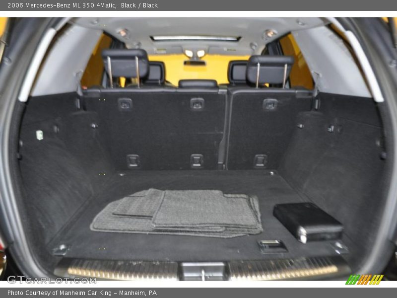 Black / Black 2006 Mercedes-Benz ML 350 4Matic