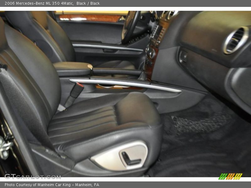 Black / Black 2006 Mercedes-Benz ML 350 4Matic