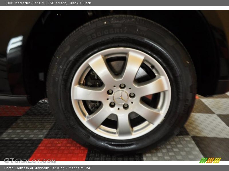 Black / Black 2006 Mercedes-Benz ML 350 4Matic