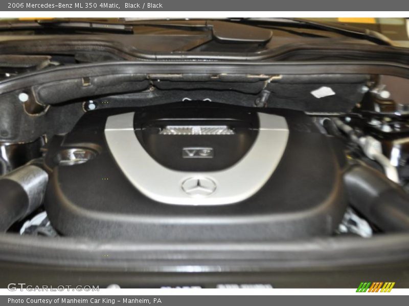 Black / Black 2006 Mercedes-Benz ML 350 4Matic