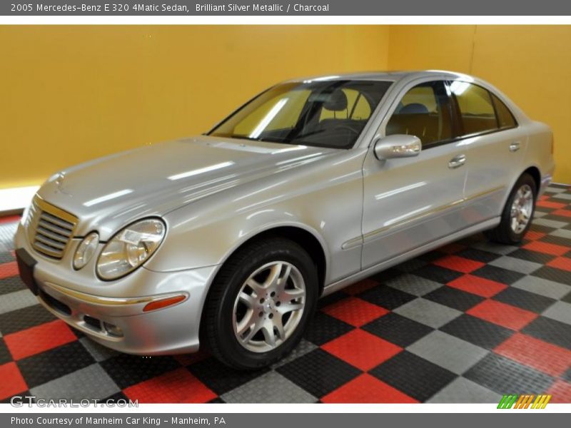 Brilliant Silver Metallic / Charcoal 2005 Mercedes-Benz E 320 4Matic Sedan