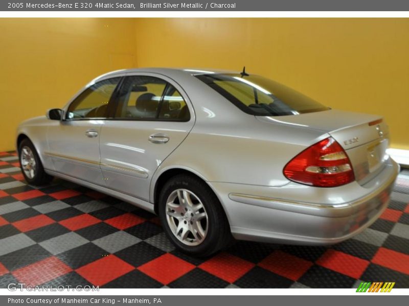Brilliant Silver Metallic / Charcoal 2005 Mercedes-Benz E 320 4Matic Sedan