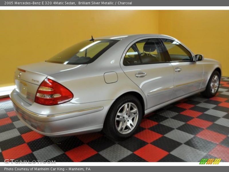 Brilliant Silver Metallic / Charcoal 2005 Mercedes-Benz E 320 4Matic Sedan