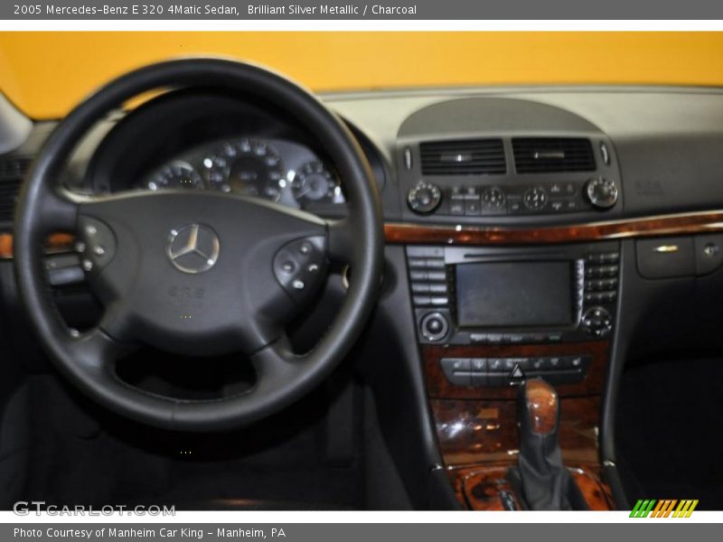 Brilliant Silver Metallic / Charcoal 2005 Mercedes-Benz E 320 4Matic Sedan
