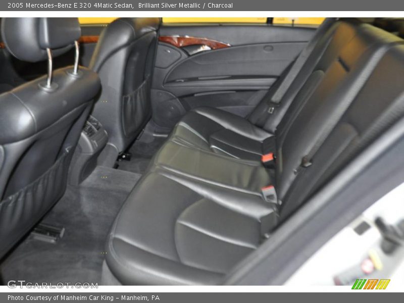 Brilliant Silver Metallic / Charcoal 2005 Mercedes-Benz E 320 4Matic Sedan