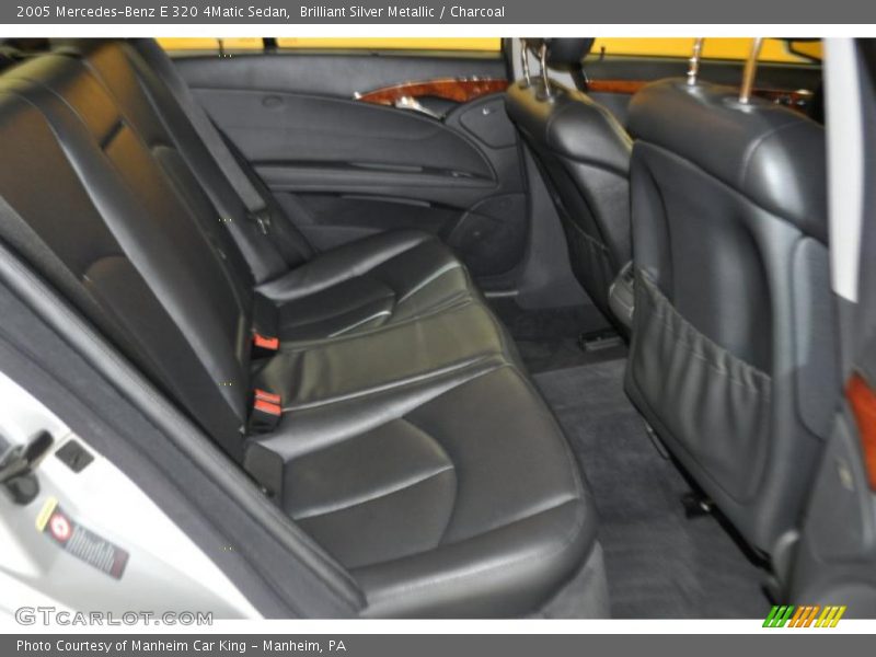 Brilliant Silver Metallic / Charcoal 2005 Mercedes-Benz E 320 4Matic Sedan