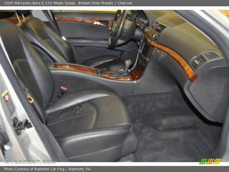 Brilliant Silver Metallic / Charcoal 2005 Mercedes-Benz E 320 4Matic Sedan