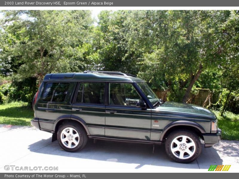 Epsom Green / Alpaca Beige 2003 Land Rover Discovery HSE