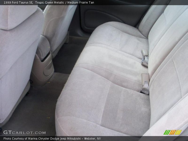 Tropic Green Metallic / Medium Prairie Tan 1999 Ford Taurus SE