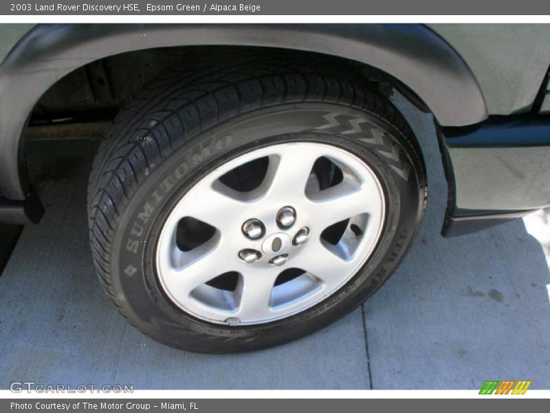 Epsom Green / Alpaca Beige 2003 Land Rover Discovery HSE