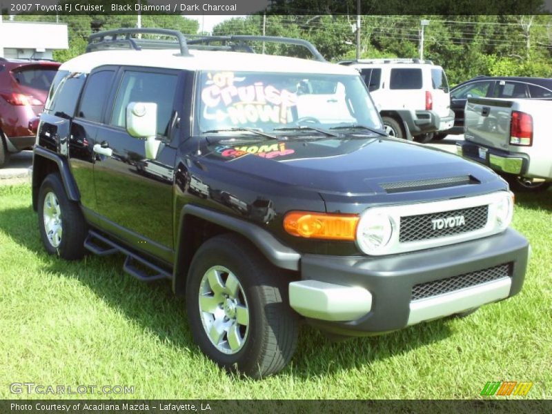 Black Diamond / Dark Charcoal 2007 Toyota FJ Cruiser