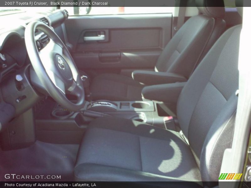 Black Diamond / Dark Charcoal 2007 Toyota FJ Cruiser