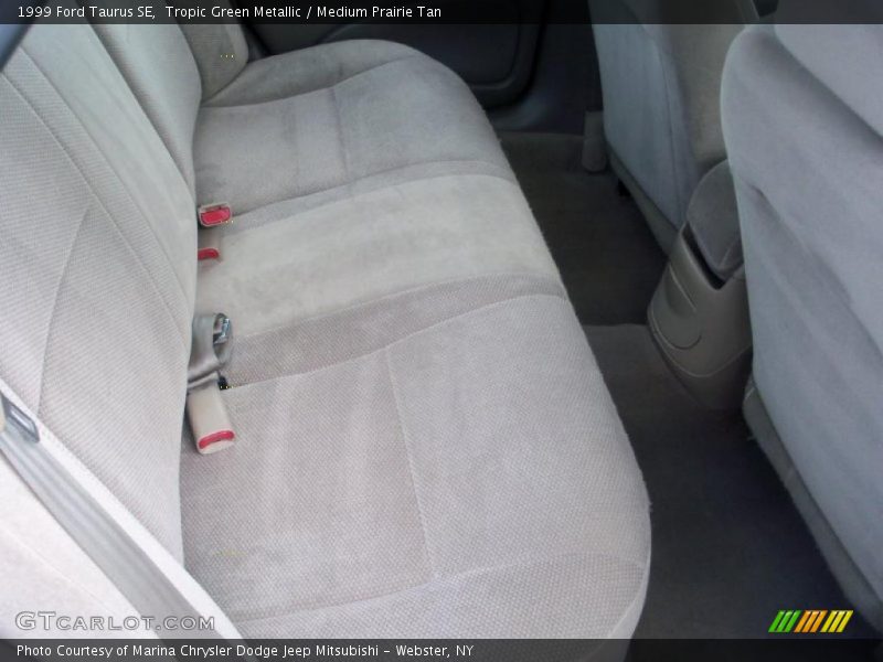 Tropic Green Metallic / Medium Prairie Tan 1999 Ford Taurus SE