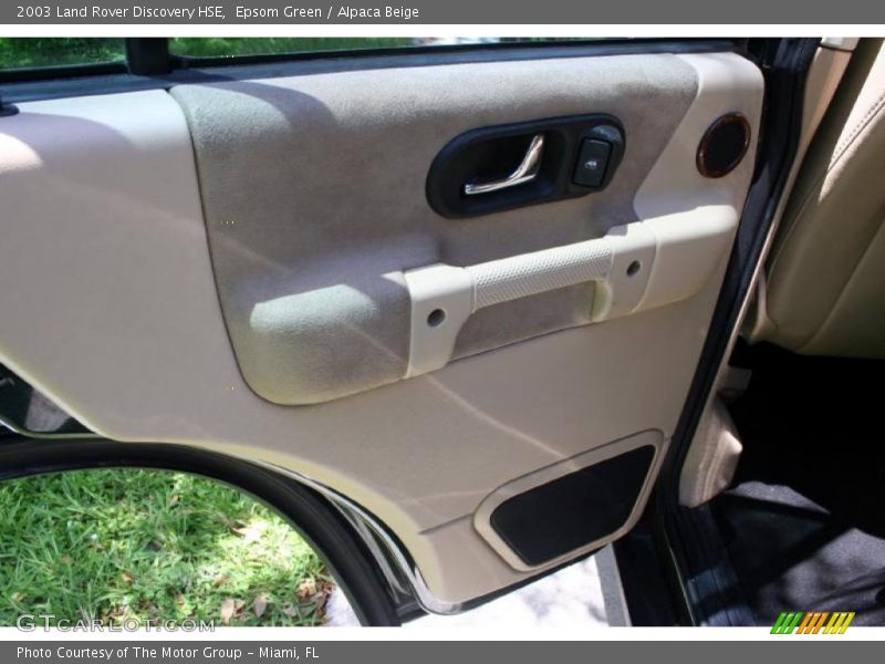 Epsom Green / Alpaca Beige 2003 Land Rover Discovery HSE