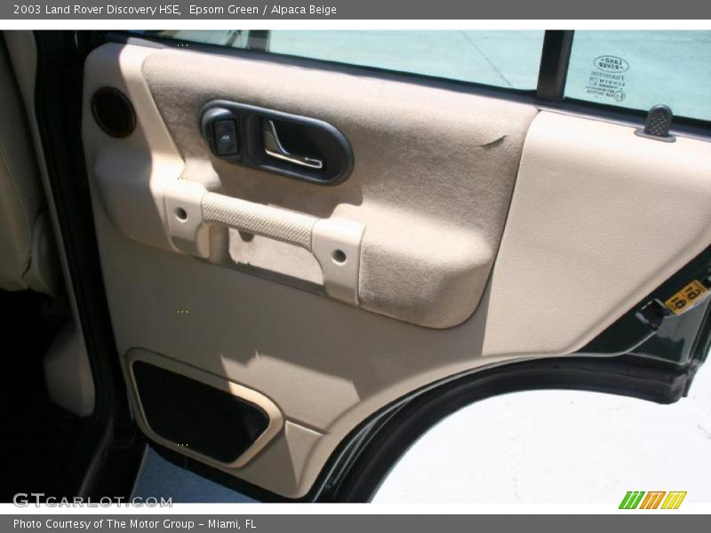 Epsom Green / Alpaca Beige 2003 Land Rover Discovery HSE