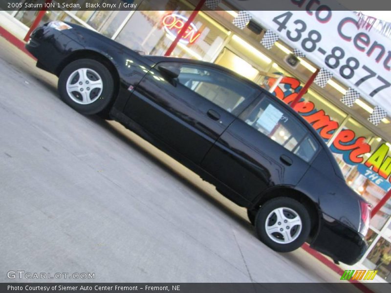 Black Onyx / Gray 2005 Saturn ION 1 Sedan