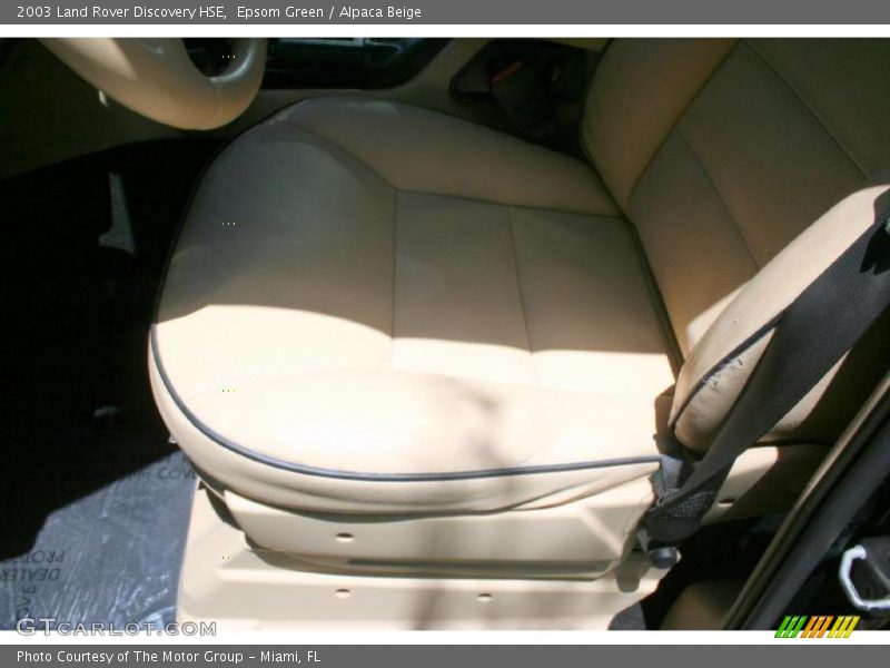 Epsom Green / Alpaca Beige 2003 Land Rover Discovery HSE