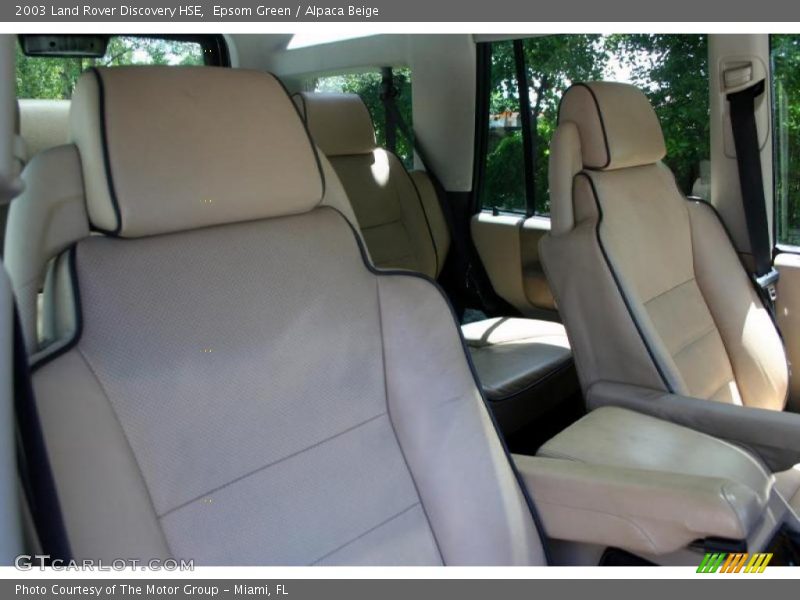 Epsom Green / Alpaca Beige 2003 Land Rover Discovery HSE