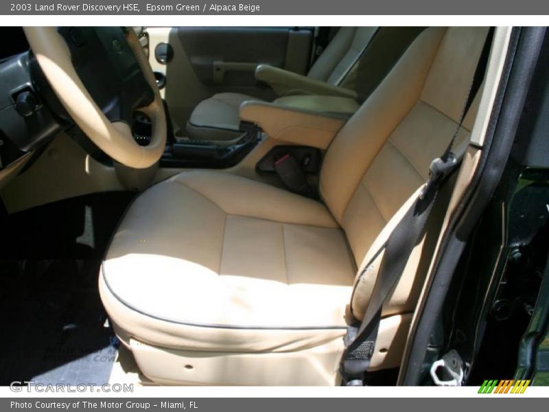Epsom Green / Alpaca Beige 2003 Land Rover Discovery HSE