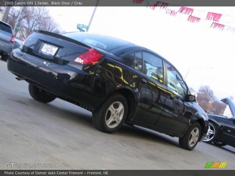 Black Onyx / Gray 2005 Saturn ION 1 Sedan