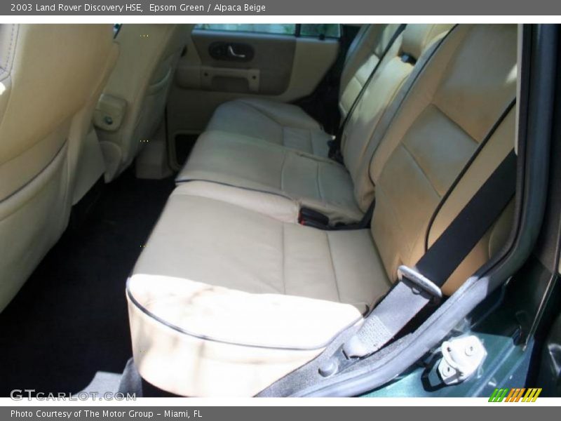 Epsom Green / Alpaca Beige 2003 Land Rover Discovery HSE