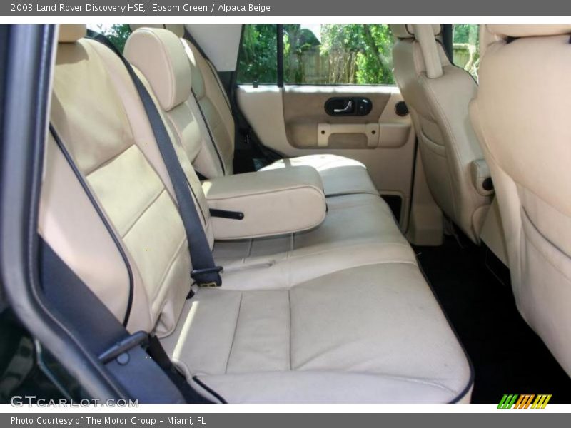 Epsom Green / Alpaca Beige 2003 Land Rover Discovery HSE