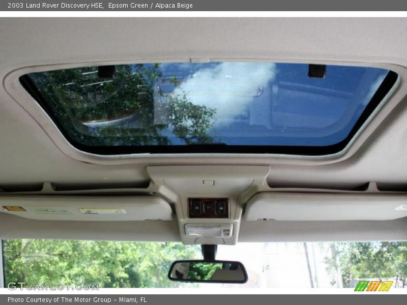 Epsom Green / Alpaca Beige 2003 Land Rover Discovery HSE