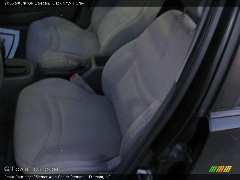 Black Onyx / Gray 2005 Saturn ION 1 Sedan