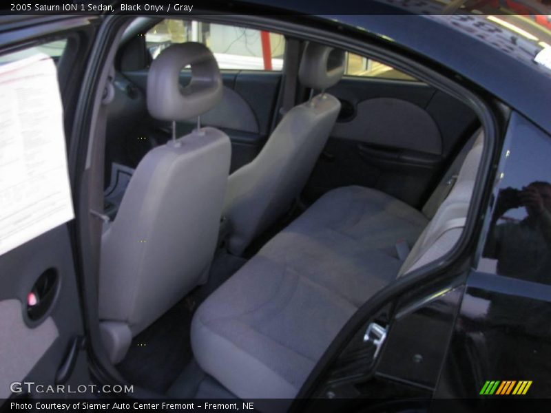 Black Onyx / Gray 2005 Saturn ION 1 Sedan