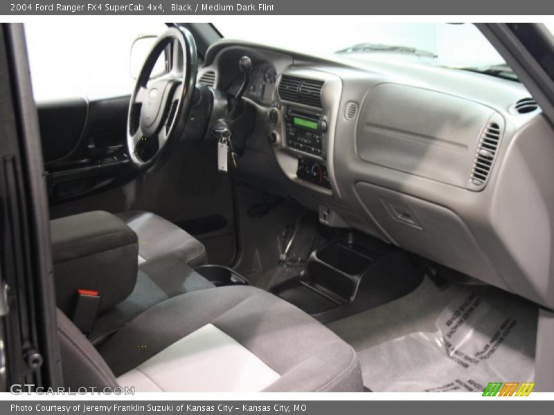 Black / Medium Dark Flint 2004 Ford Ranger FX4 SuperCab 4x4