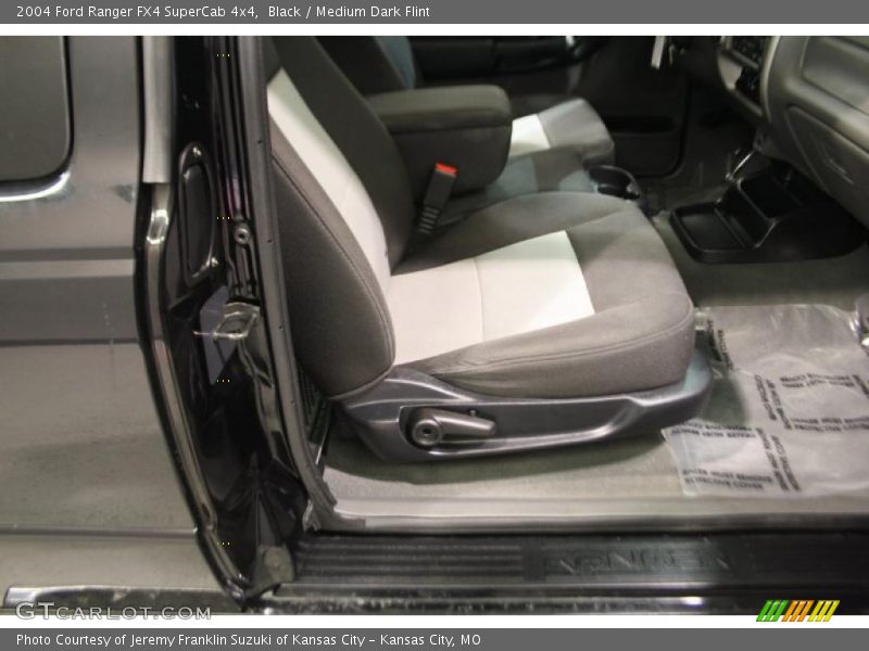 Black / Medium Dark Flint 2004 Ford Ranger FX4 SuperCab 4x4