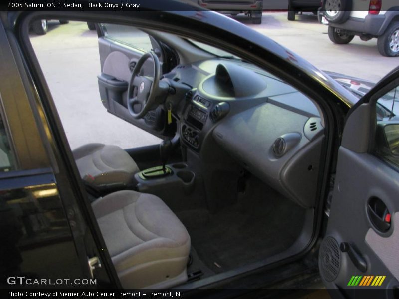Black Onyx / Gray 2005 Saturn ION 1 Sedan