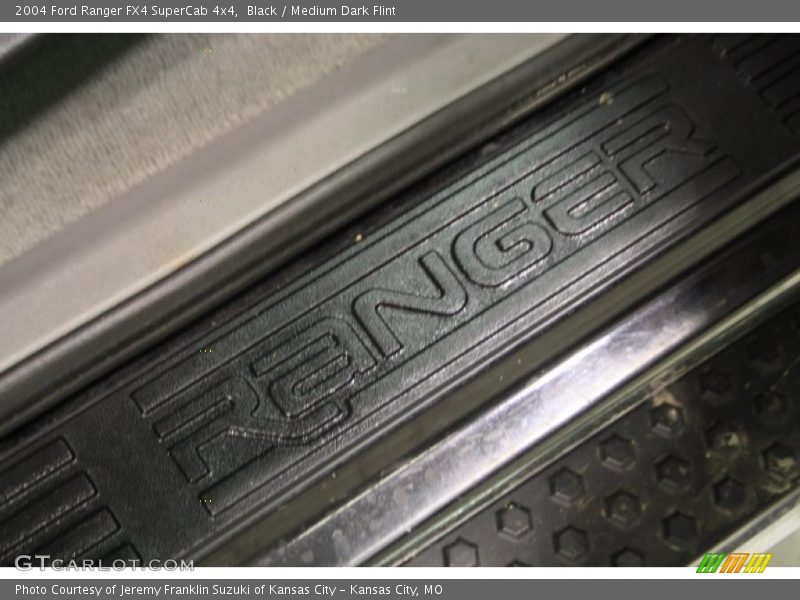 Black / Medium Dark Flint 2004 Ford Ranger FX4 SuperCab 4x4