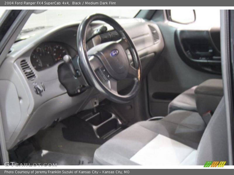 Black / Medium Dark Flint 2004 Ford Ranger FX4 SuperCab 4x4