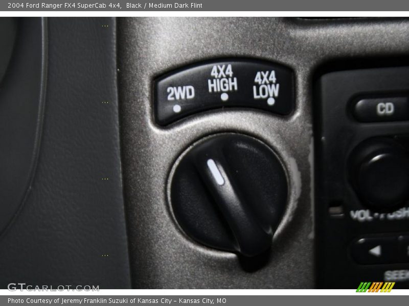 Black / Medium Dark Flint 2004 Ford Ranger FX4 SuperCab 4x4
