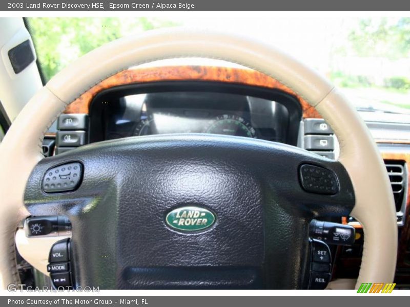 Epsom Green / Alpaca Beige 2003 Land Rover Discovery HSE