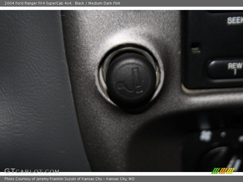Black / Medium Dark Flint 2004 Ford Ranger FX4 SuperCab 4x4