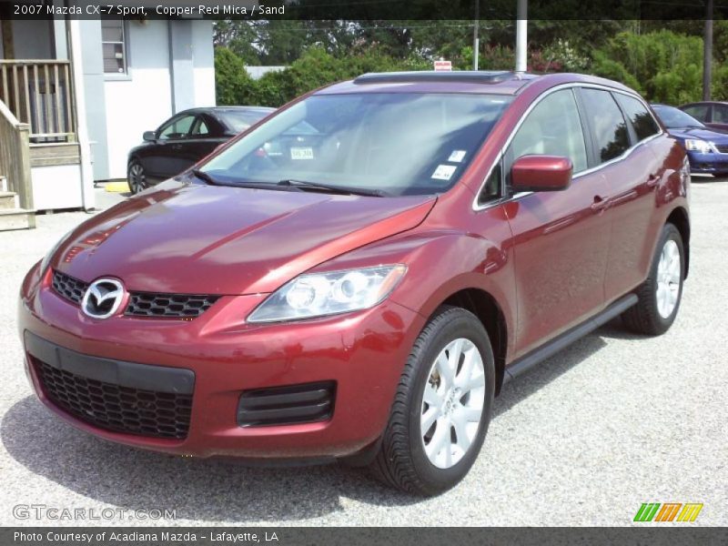 Copper Red Mica / Sand 2007 Mazda CX-7 Sport