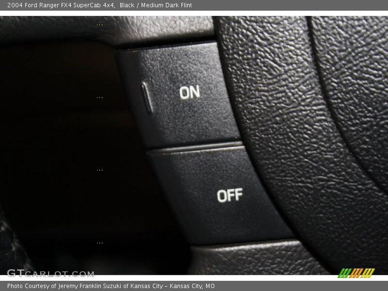 Black / Medium Dark Flint 2004 Ford Ranger FX4 SuperCab 4x4