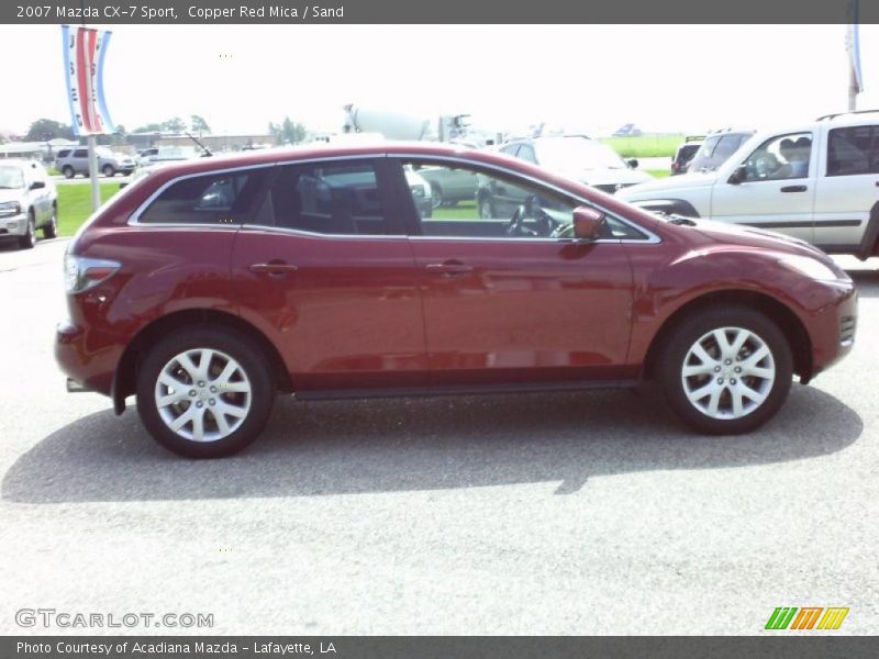 Copper Red Mica / Sand 2007 Mazda CX-7 Sport
