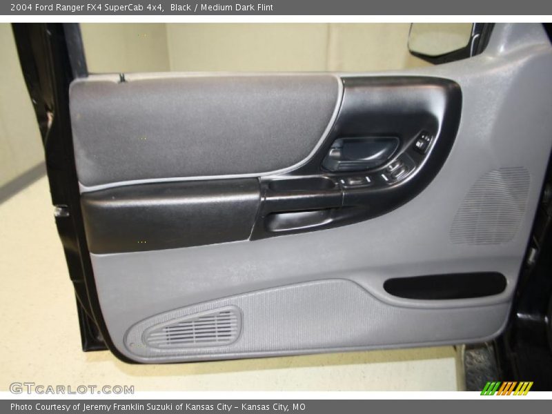 Black / Medium Dark Flint 2004 Ford Ranger FX4 SuperCab 4x4
