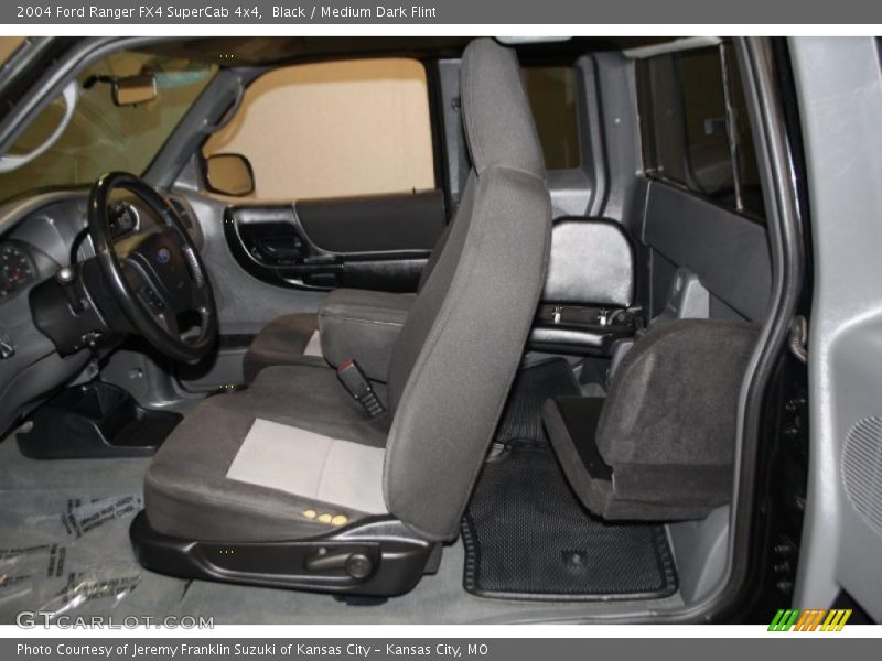 Black / Medium Dark Flint 2004 Ford Ranger FX4 SuperCab 4x4