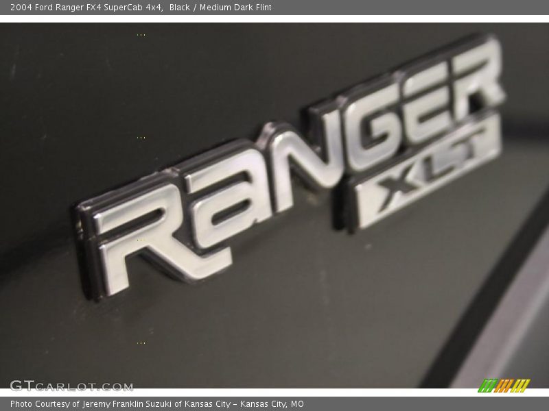 Black / Medium Dark Flint 2004 Ford Ranger FX4 SuperCab 4x4